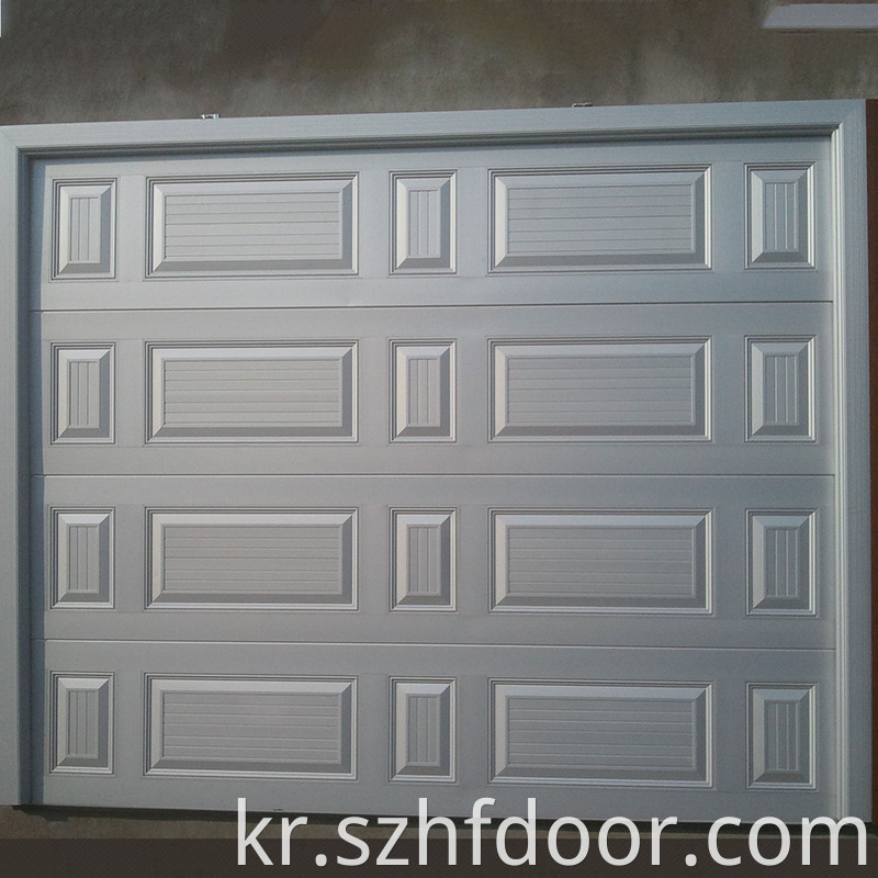 Residential garage door